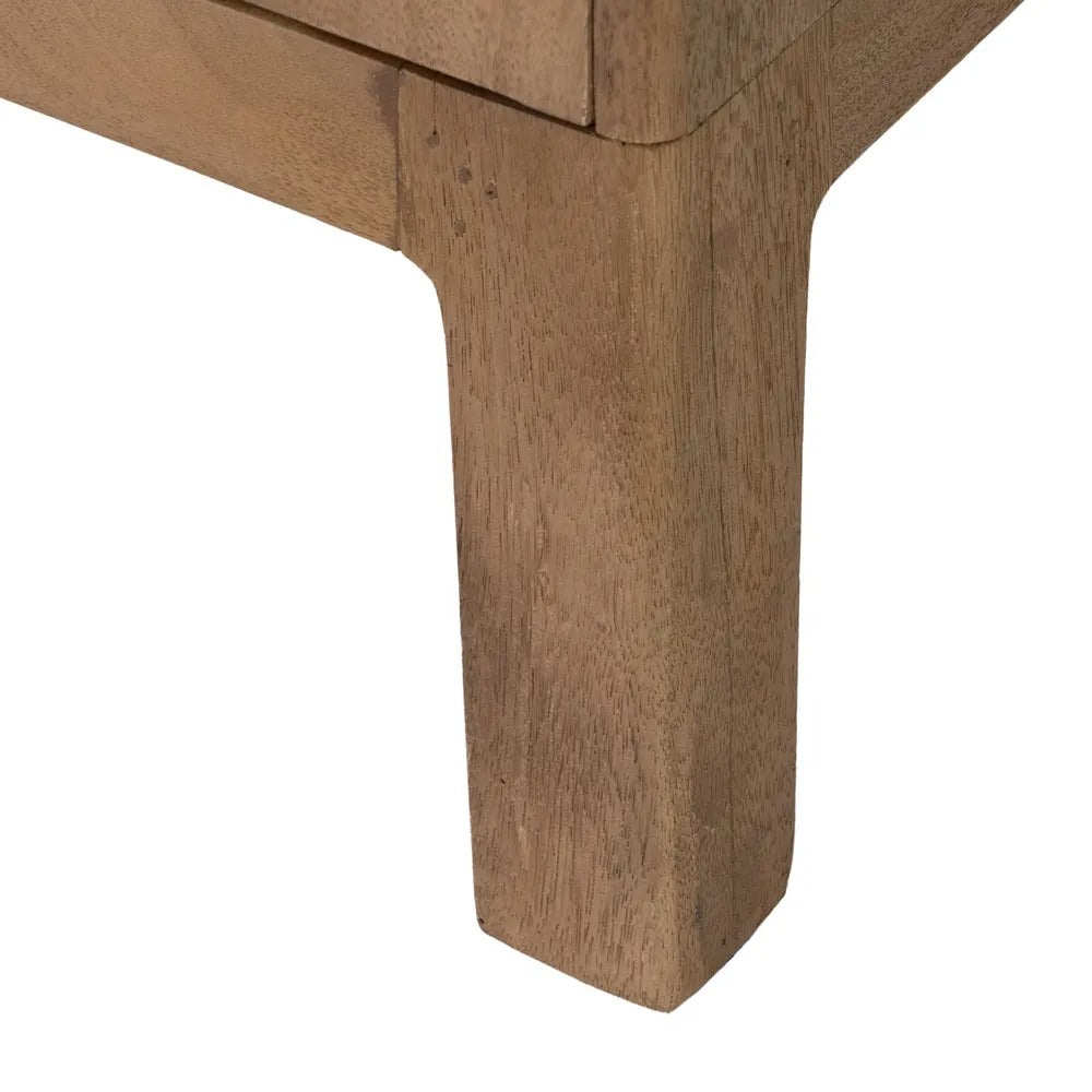 Meuble TV contrasté Parme - Bois miel