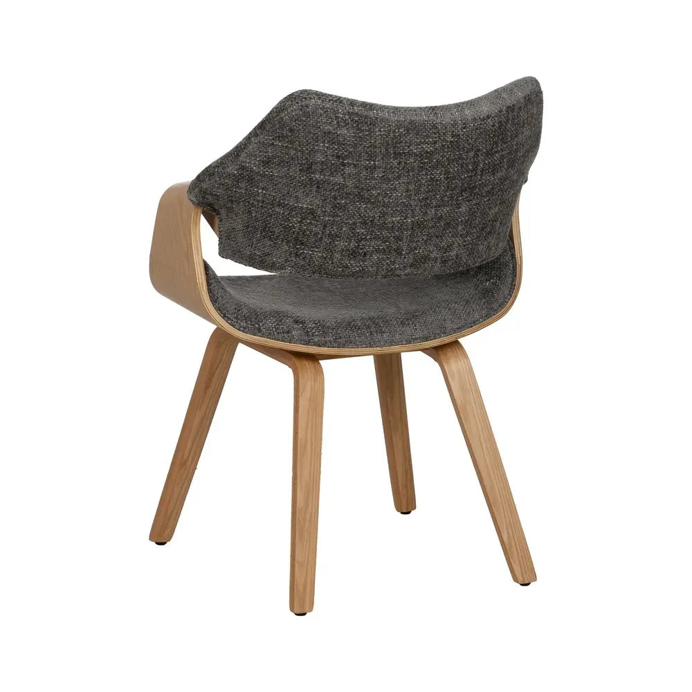 Chaise salle à manger Altino - Gris foncé