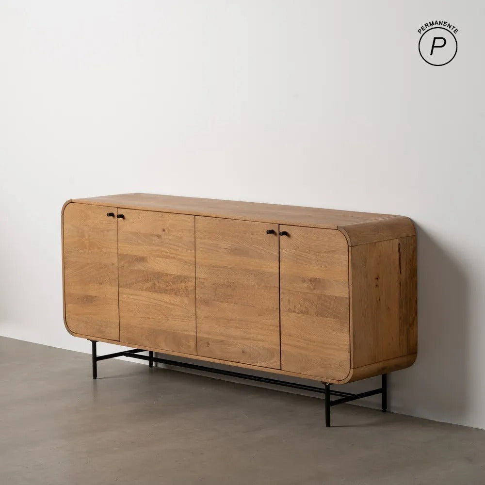 Buffet organique Roma - Bois de manguier