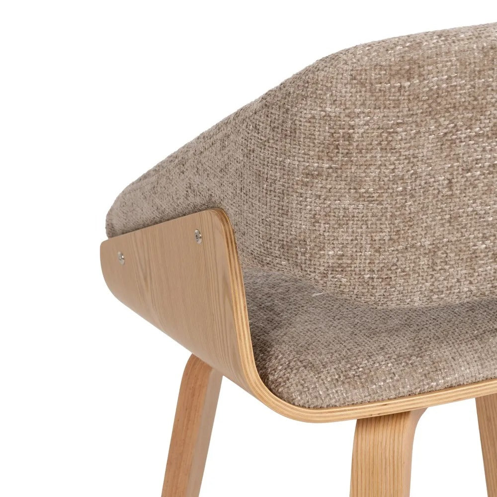 Chaise salle à manger Pienza - Gris