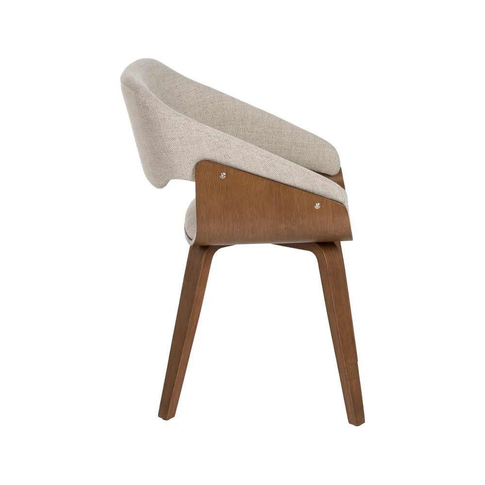 Chaise salle à manger Pienza - Gris clair