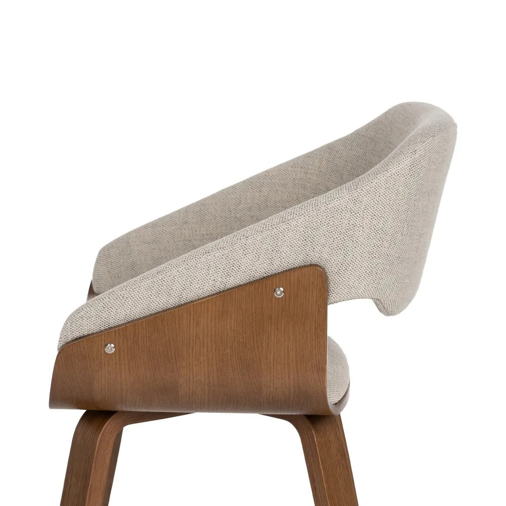 Chaise salle à manger Pienza - Gris clair