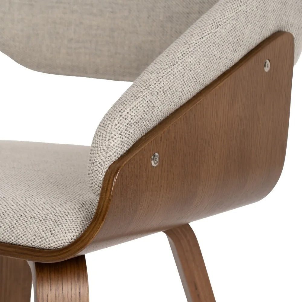 Chaise salle à manger Pienza - Gris clair