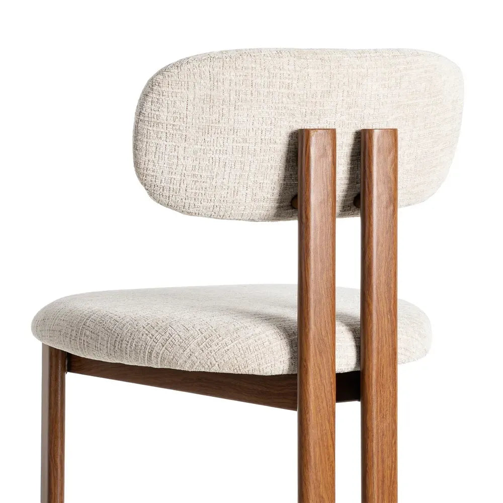 Chaise salle à manger Céleste - Beige - Lot de 2