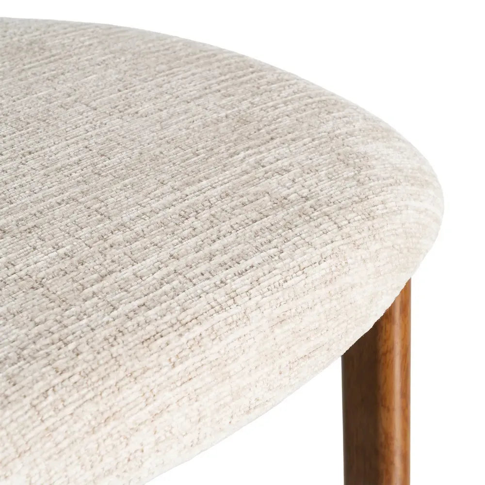 Chaise salle à manger Céleste - Beige - Lot de 2