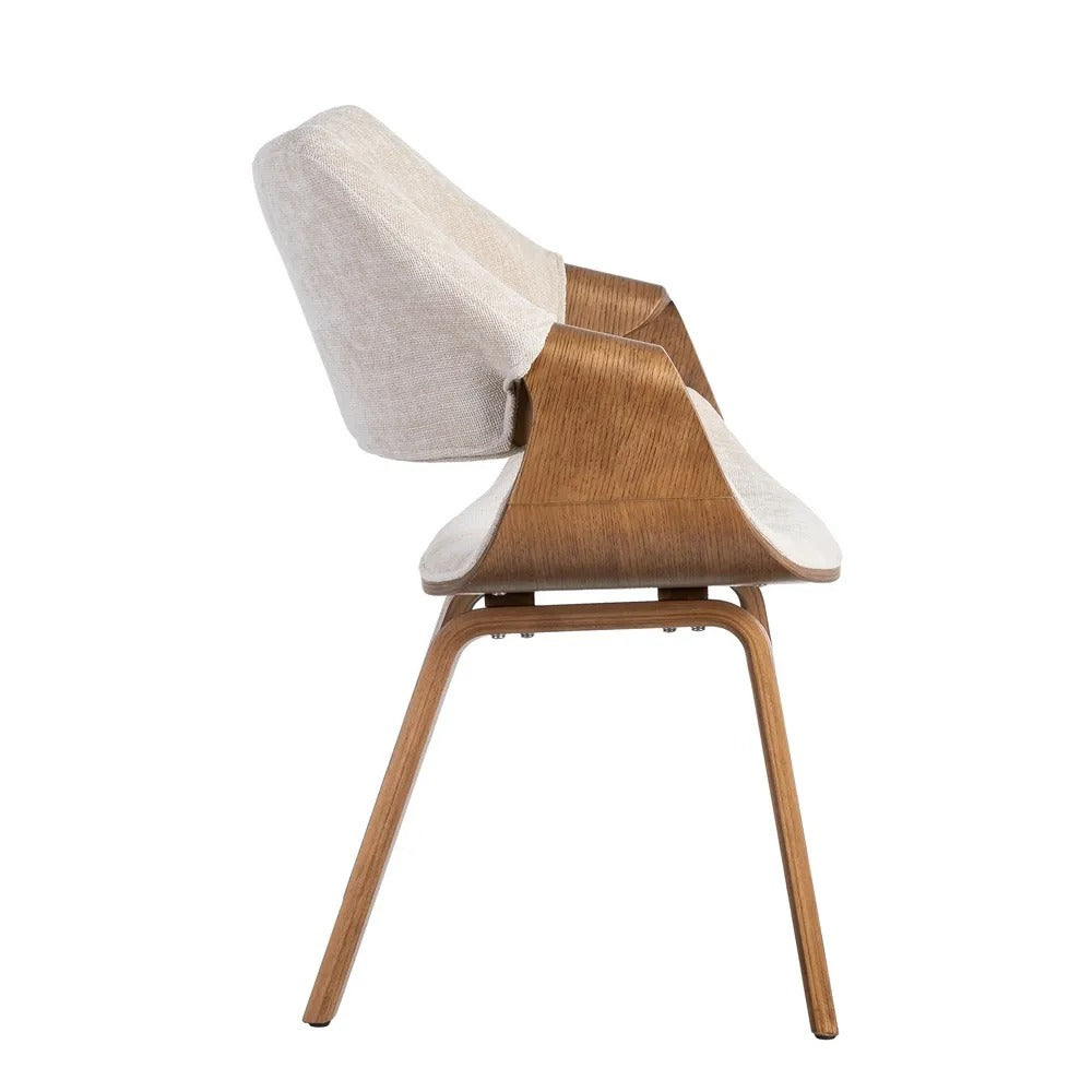 Chaise salle à manger Altino - Crème