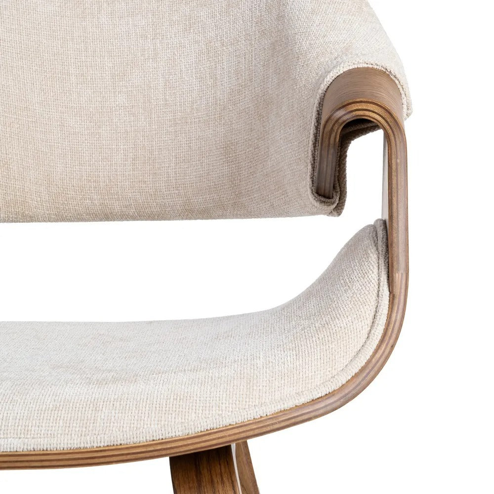 Chaise salle à manger Altino - Crème