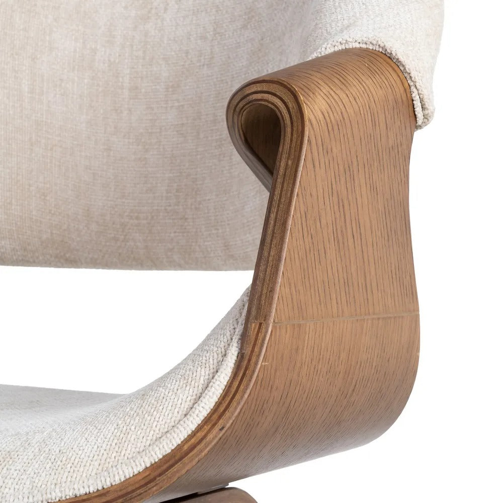 Chaise salle à manger Altino - Crème