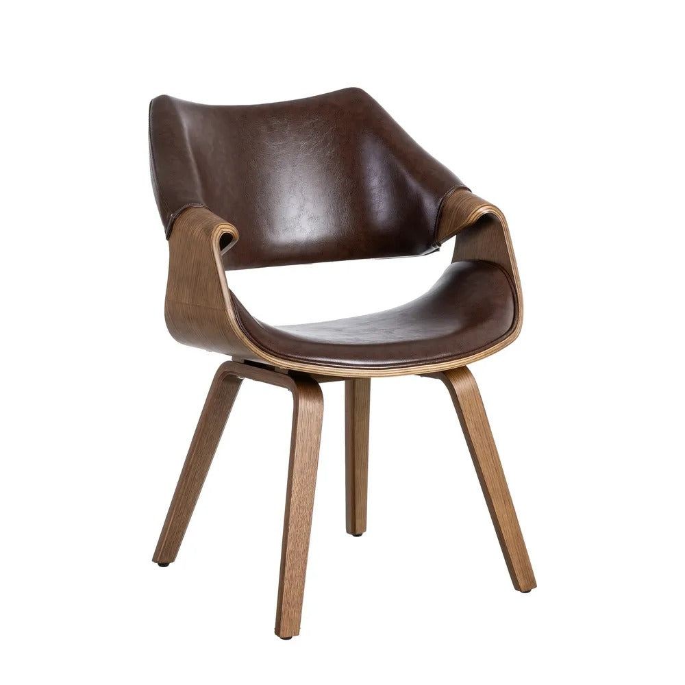 Chaise salle à manger Altino - Marron