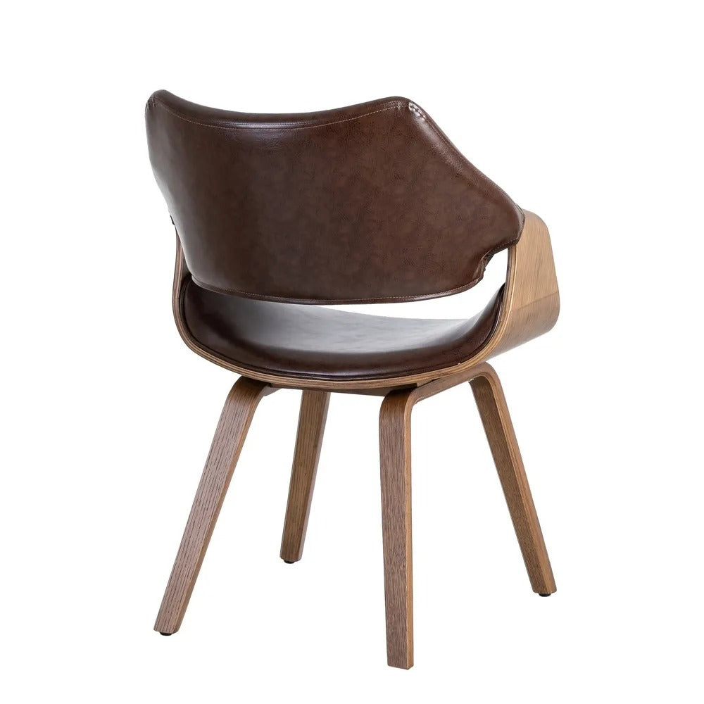 Chaise salle à manger Altino - Marron