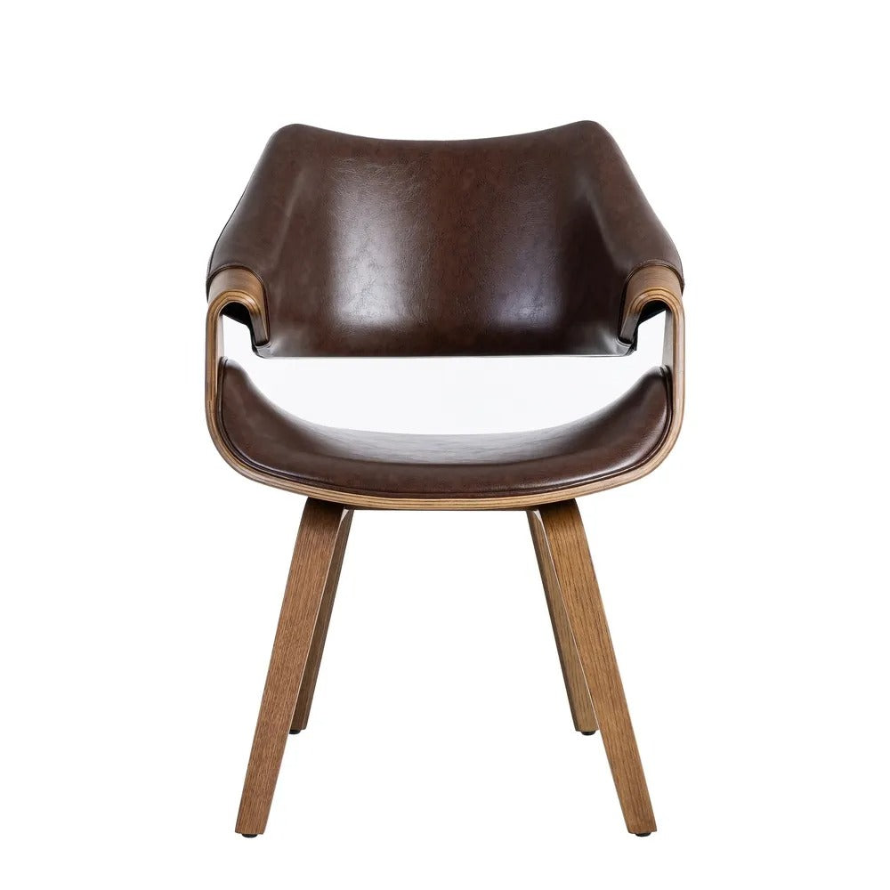 Chaise salle à manger Altino - Marron