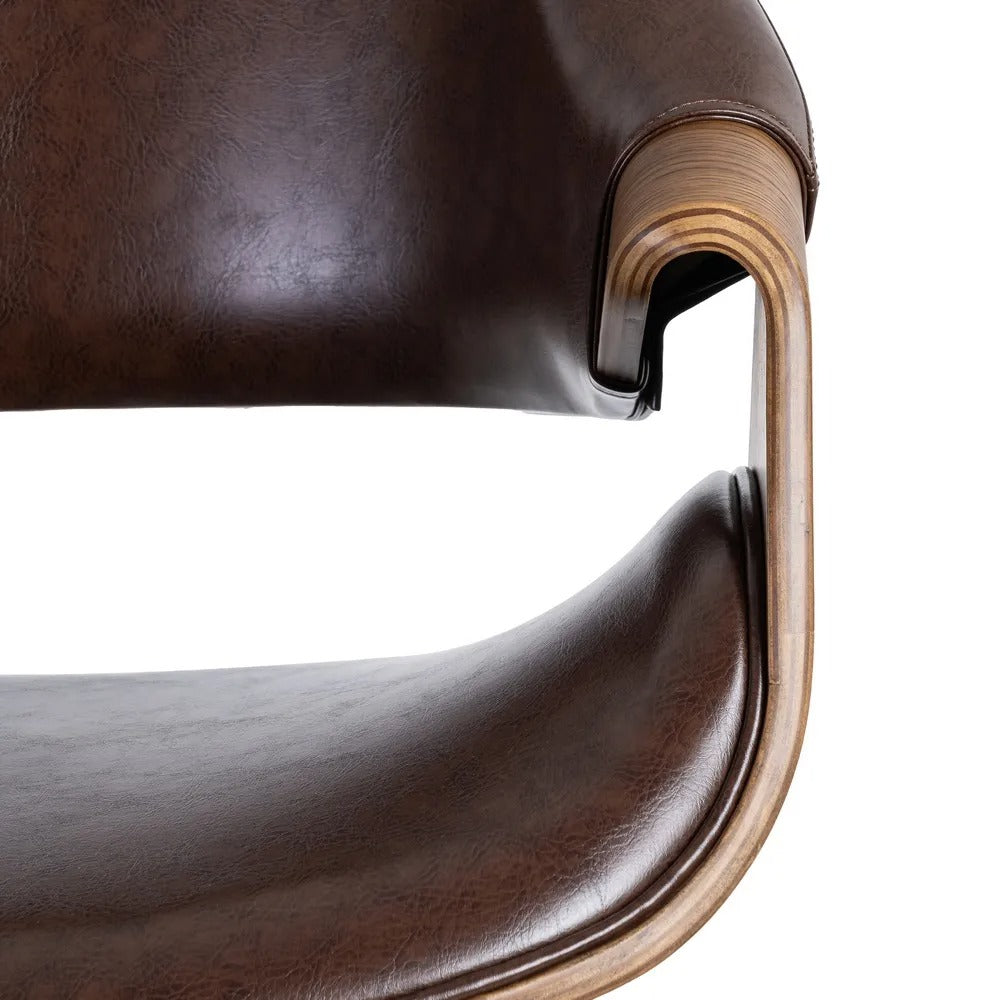 Chaise salle à manger Altino - Marron