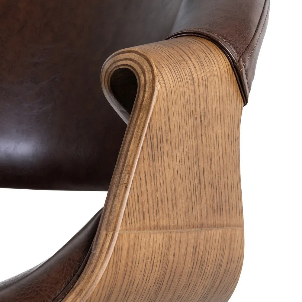 Chaise salle à manger Altino - Marron