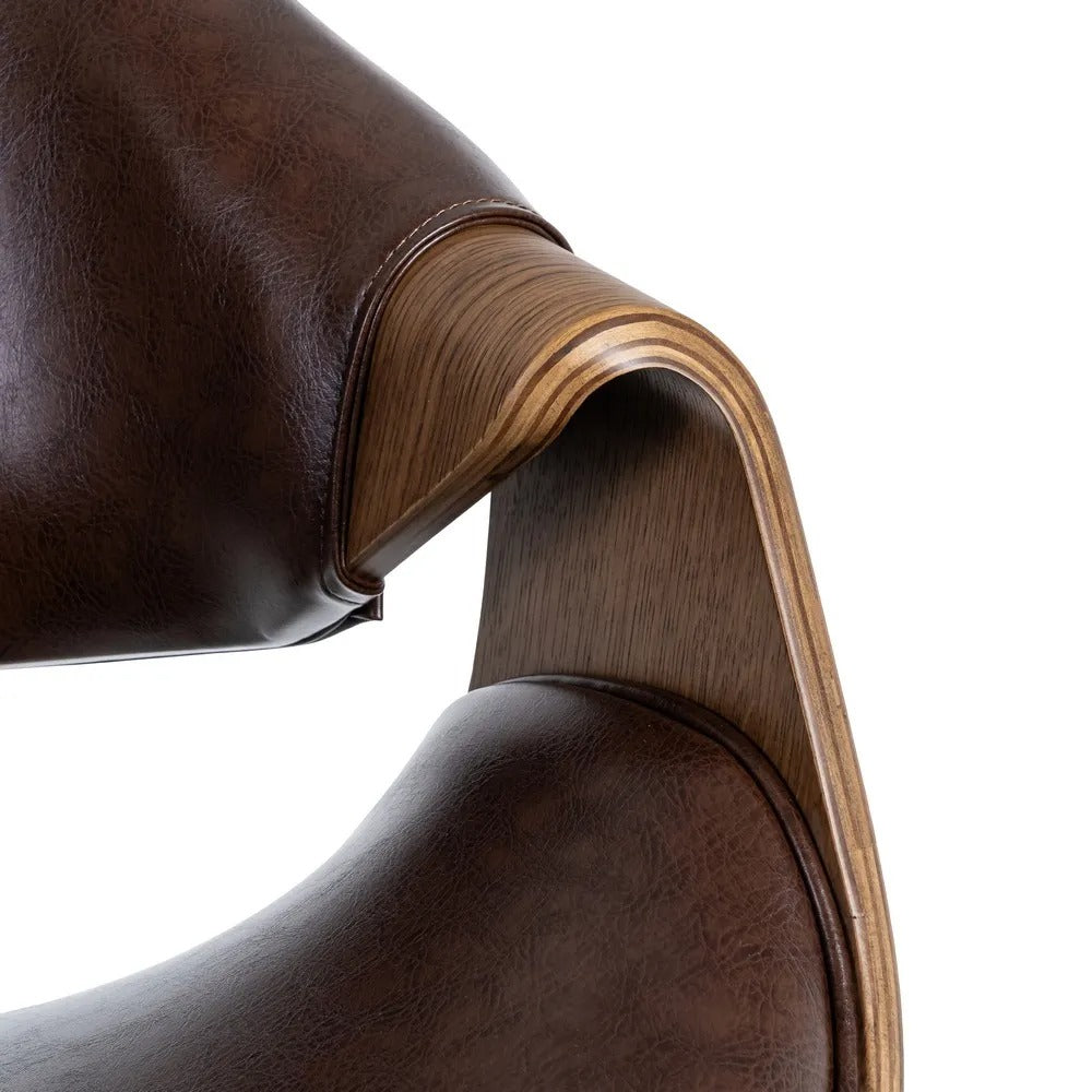 Chaise salle à manger Altino - Marron