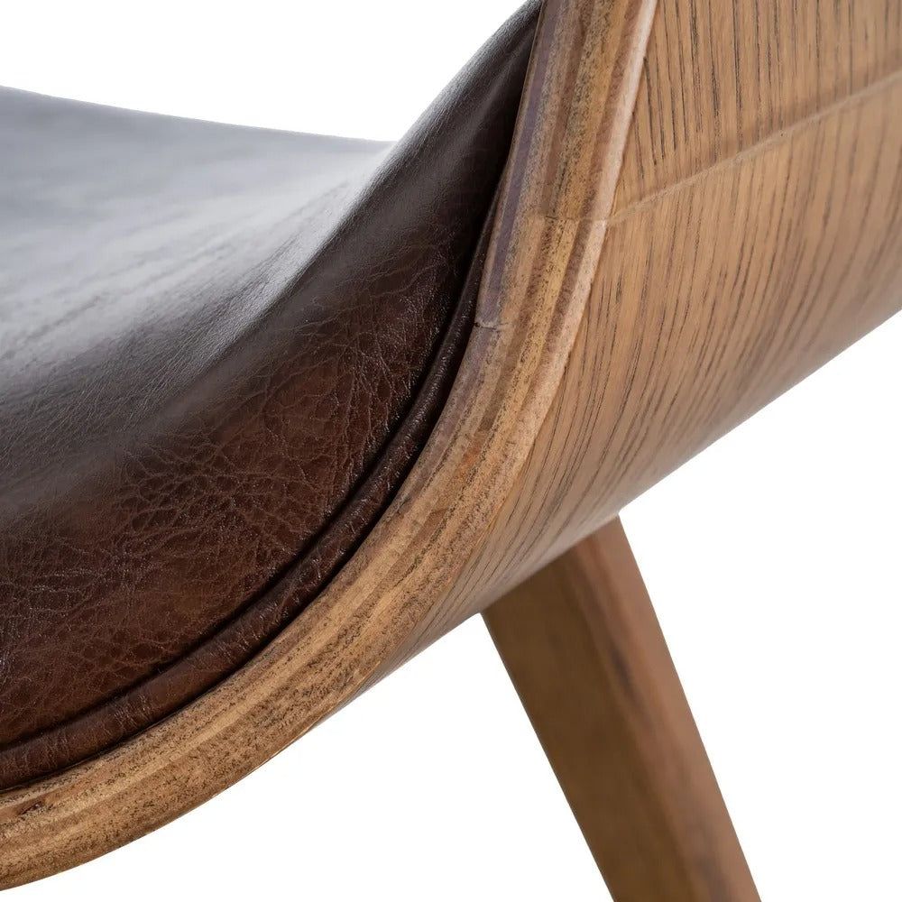 Chaise salle à manger Altino - Marron