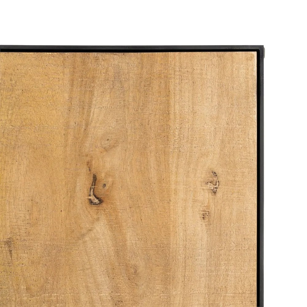 Buffet contrasté Parme - Bois miel