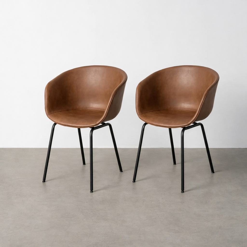 Chaise salle à manger Como – Lot de 2