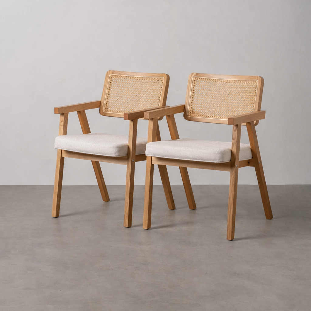 Chaise salle à manger Novara – Lot de 2
