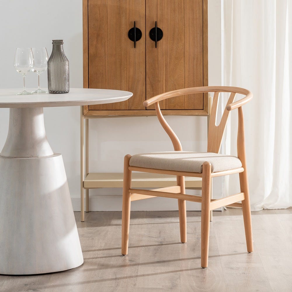 Chaise  salle à manger Roma - Naturel