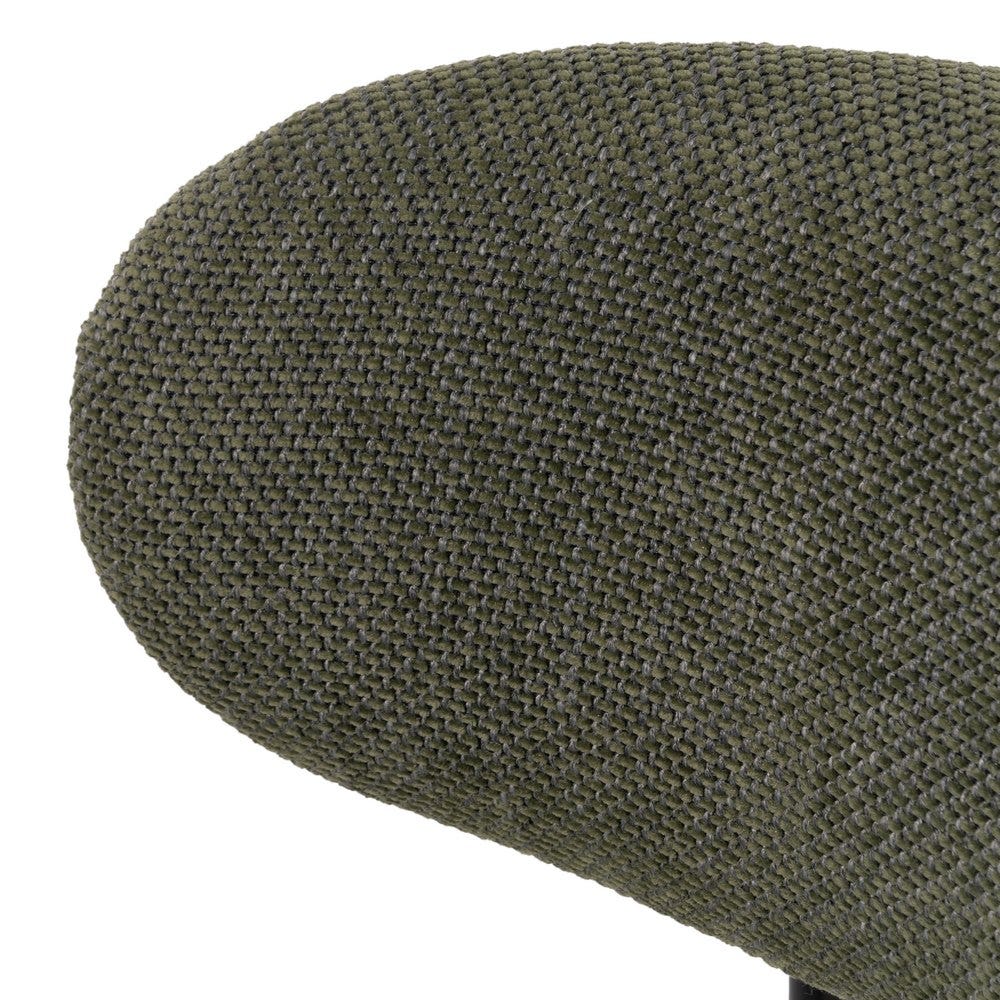 Chaise salle à manger Firenze - Kaki - Lot de 4