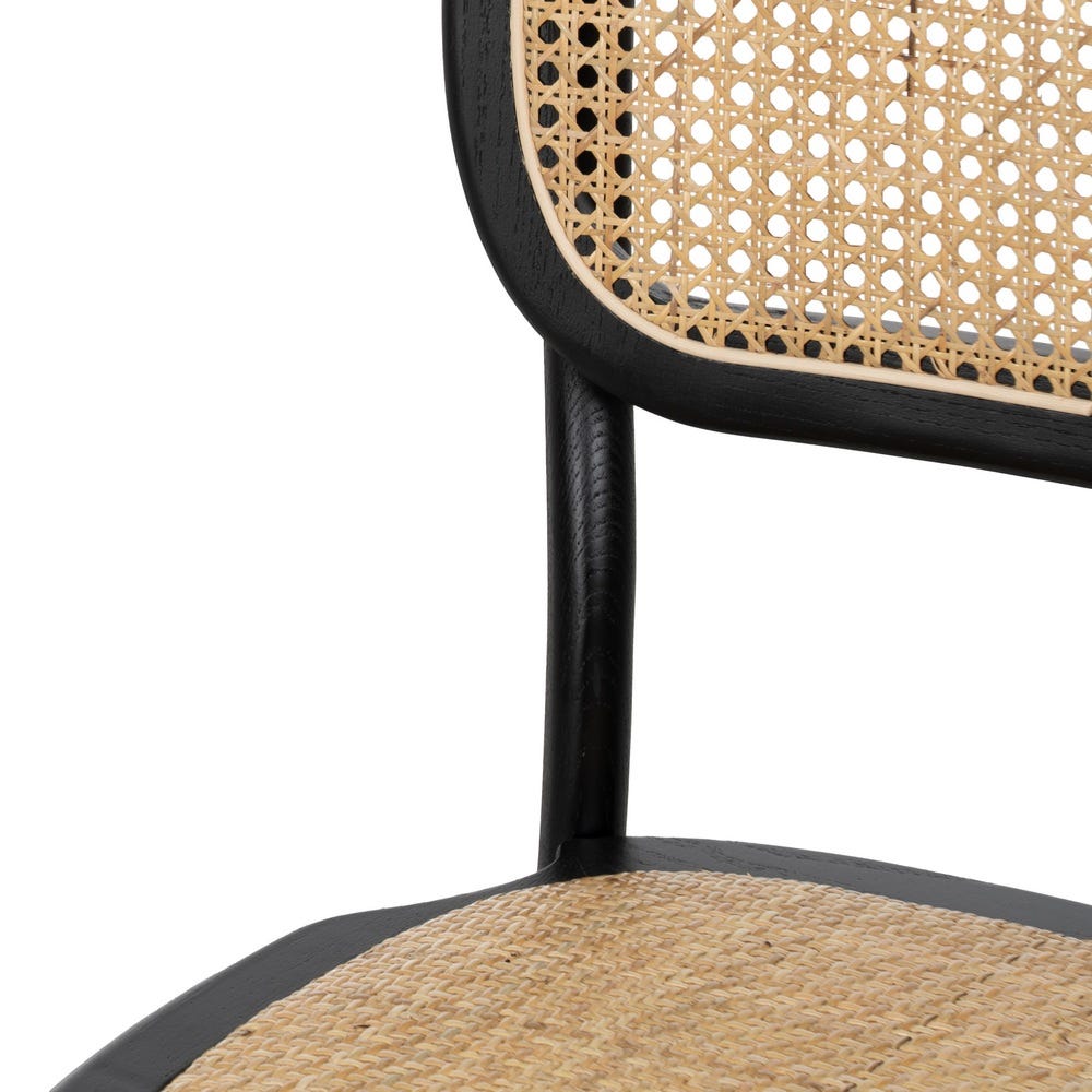 Chaise salle à manger Milano - Noir