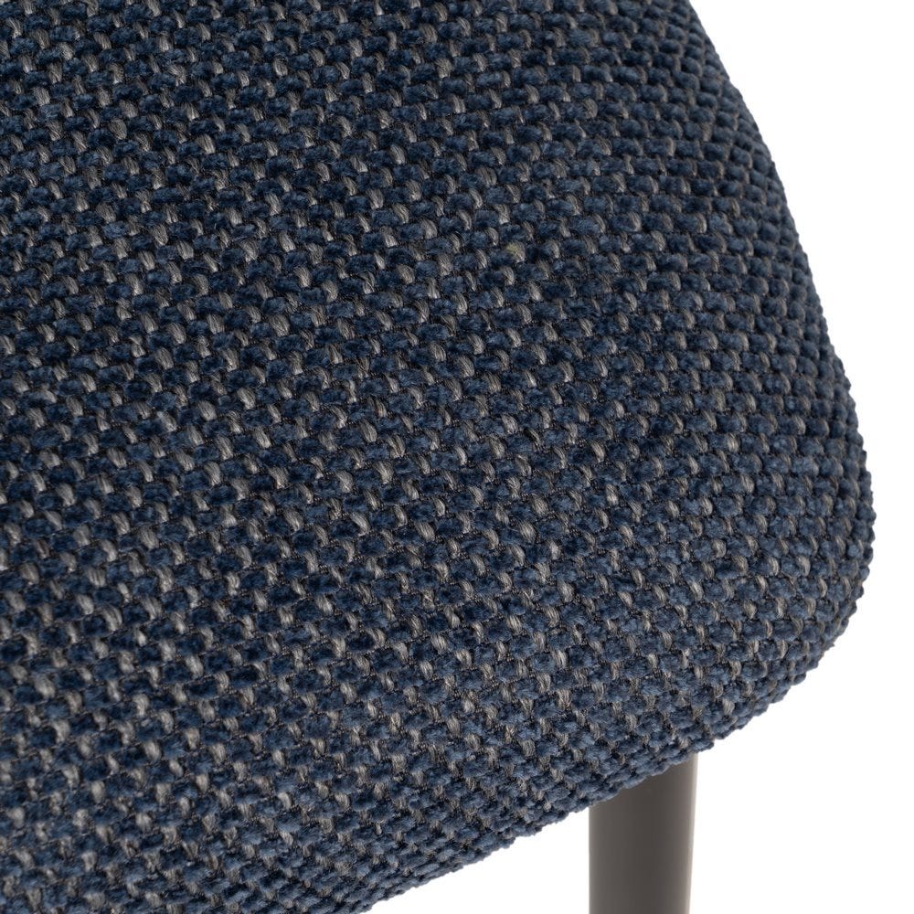 Chaise salle à manger Firenze - Bleu - Lot de 4