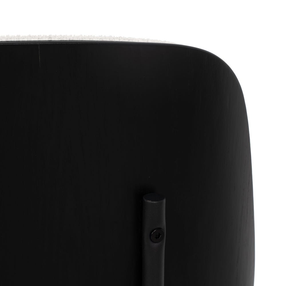 Chaise salle à manger Torino - Blanc - Lot de 2