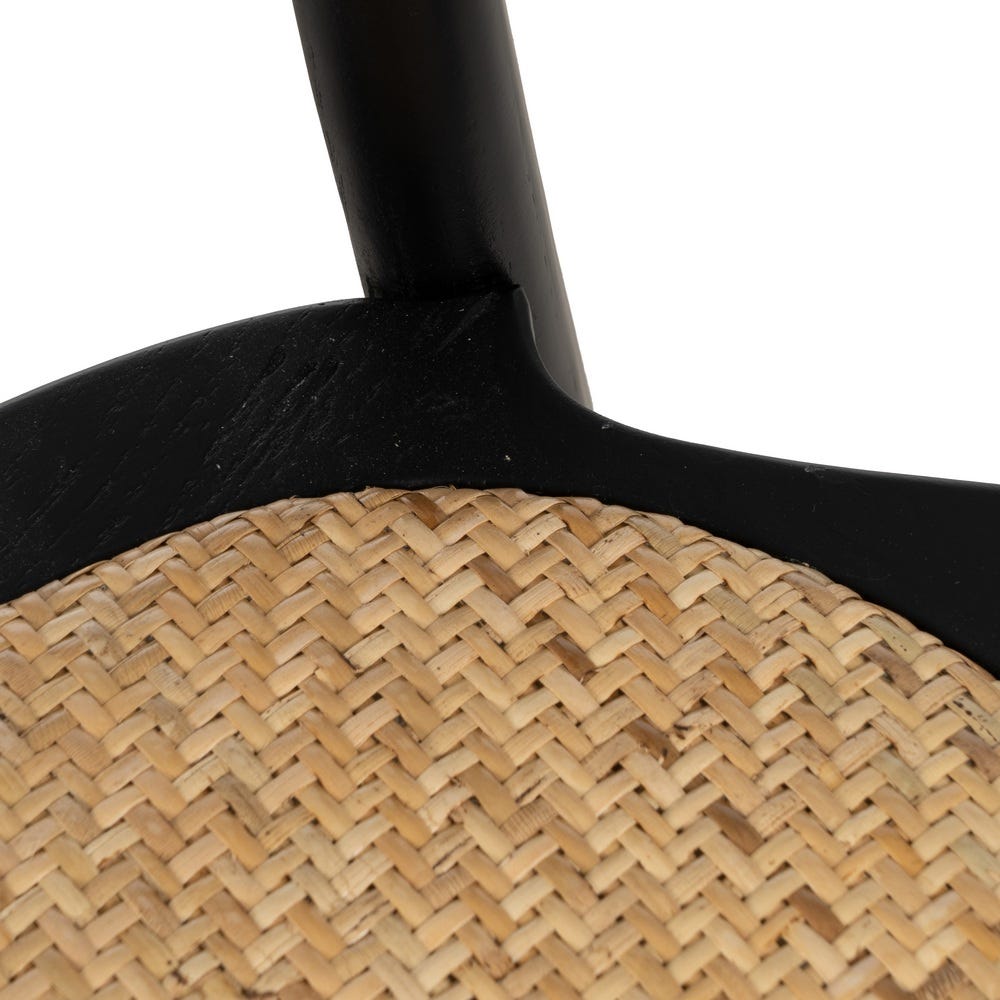 Chaise salle à manger Milano - Noir