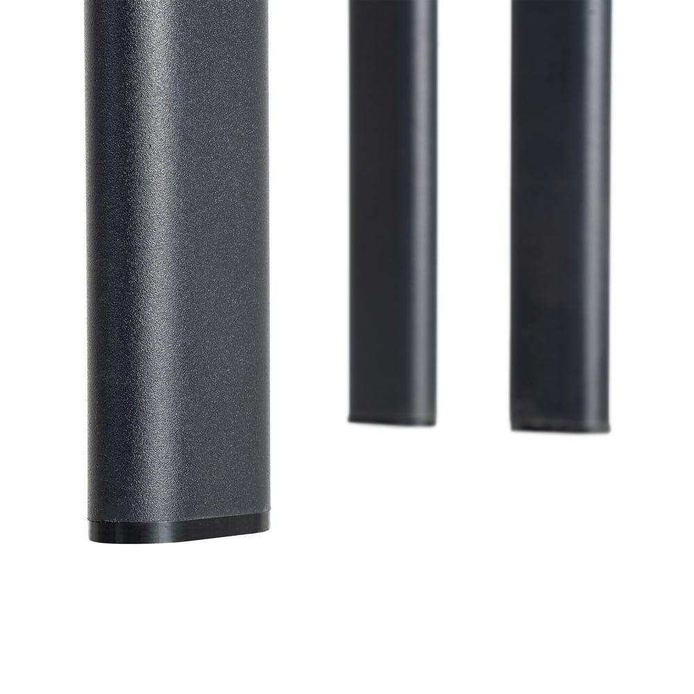 Chaise salle à manger Céleste - Noir - Lot de 2