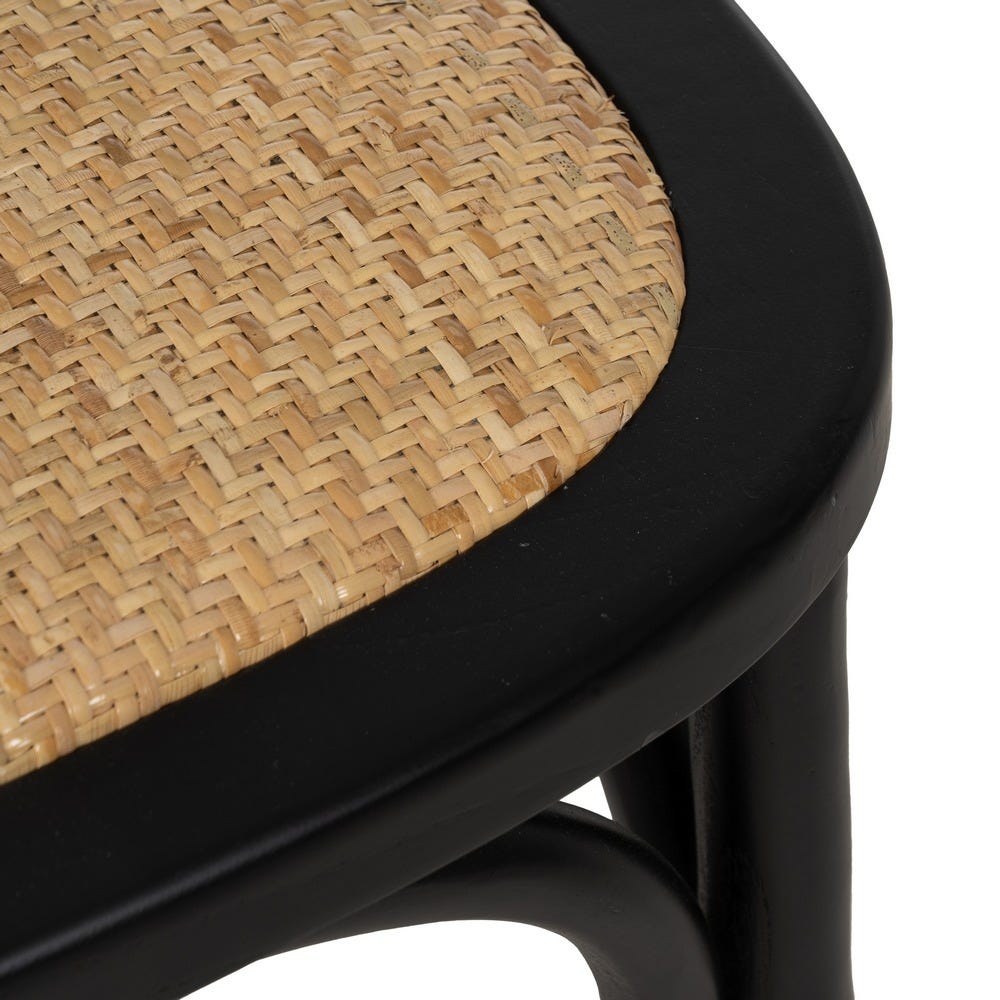 Chaise salle à manger Milano - Noir